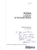 Cover of: Russia by Woodford McClellan