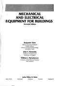 Mechanical and electrical equipment for buildings by William J. McGuinness