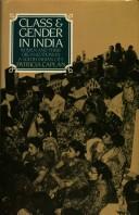 Cover of: Class & gender in India: women and their organizations in a south Indian city