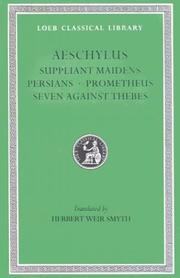 Plays by Aeschylus