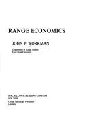 Cover of: Range economics by John P. Workman