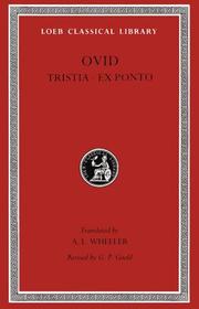 Cover of: Tristia; Ex Ponto by Ovid, G. P. Goold