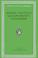 Cover of: Aeneas Tacticus, Asclepiodotus, Onasander (Loeb Classical Library, No. 156)