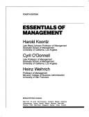 Cover of: Essentials of management. by Harold Koontz