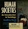 Cover of: Human societies