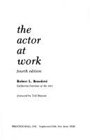 Cover of: The actor at work