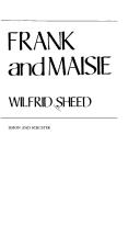 Frank and Maisie by Wilfrid Sheed