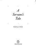 Cover of: A servant's tale by Paula Fox