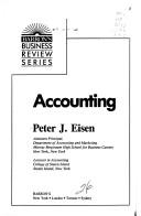 Cover of: Accounting
