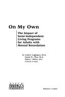 Cover of: On my own