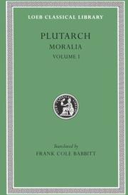 Cover of: Plutarch by Plutarch