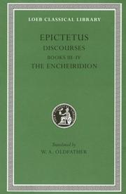 Cover of: Epictetus by Epictetus