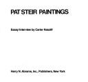 Pat Steir paintings by Pat Steir