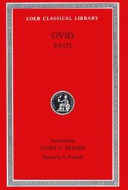 Cover of: Ovid by Ovid, G. P. Goold