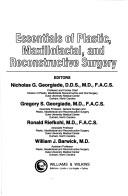 Cover of: Essentials of plastic, maxillofacial, and reconstructive surgery