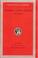 Cover of: Minor Latin Poets, Volume I, Publilius Syrus. Elegies on Maecenas. Grattius. Calpurnius Siculus. Laus Pisonis. Einsiedeln Eclogues. Aetna (Loeb Classical Library No. 284)