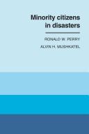 Cover of: Minority citizens in disasters
