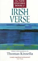 Cover of: The New Oxford book of Irish verse | 