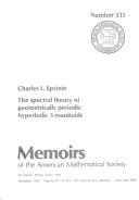 Cover of: The spectral theory of geometrically periodic hyperbolic 3-manifolds by Charles L. Epstein