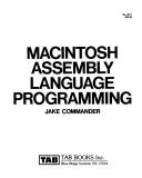 Cover of: Macintosh Assembly Language Programming