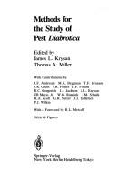 Cover of: Methods for the study of pest Diabrotica
