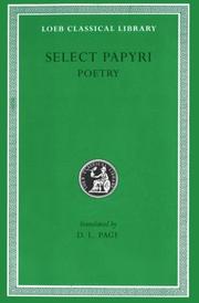 Cover of: Literary papyri--poetry by Denys Lionel Page