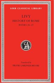 Cover of: Livy by Titus Livius