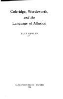 Cover of: Coleridge, Wordsworth, and the language of allusion