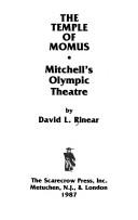 Cover of: The temple of Momus: Mitchell's Olympic Theatre