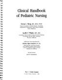 Cover of: Clinical handbook of pediatric nursing