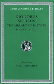 Cover of: Diodorus Siculus by Diodorus Siculus, Diodorus Siculus