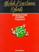 Cover of: Introductory algebra, programmed