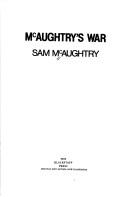 Cover of: McAughtry's war by Sam McAughtry