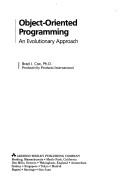 Object-oriented programming by Brad J. Cox