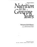Cover of: Nutrition for the growing years