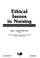 Cover of: Ethical issues in nursing