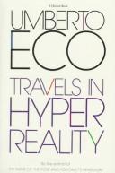 Cover of: Travels in hyper reality by Umberto Eco