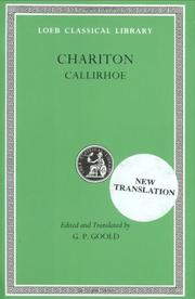 Cover of: Callirhoe by Chariton