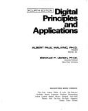 Cover of: Digital principles and applications by Albert Paul Malvino
