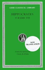 Cover of: Hippocrates by Hippocrates, Hippocrates