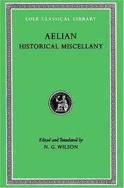 Cover of: Historical miscellany