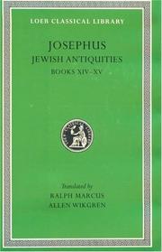 Cover of: Josephus by Flavius Josephus
