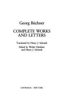 Cover of: Complete works and letters | Georg BГјchner
