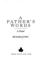 Cover of: A father's words: a novel