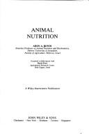 Cover of: Animal nutrition