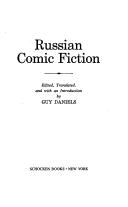 Cover of: Russian comic fiction