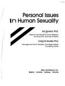Cover of: Personal issues in human sexuality