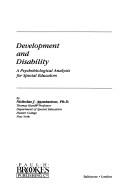 Cover of: Development and disability by Nicholas J. Anastasiow