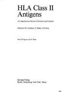 Cover of: HLA class II antigens by edited by B.G. Solheim, E. Møller, S. Ferrone.