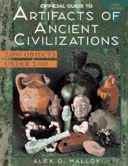 Cover of: Official Guide to Artifacts of Ancient Civilizations, 1st edition (Official Guide to Artifacts of Ancient Civilizations)